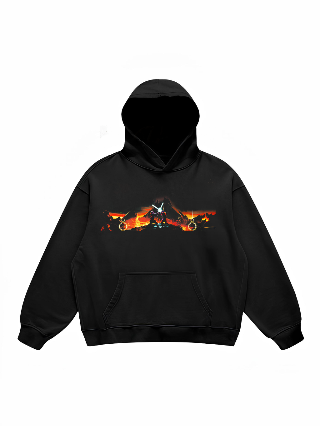 Fire Sith Sith Fire Oversized Hoodie – Archive84