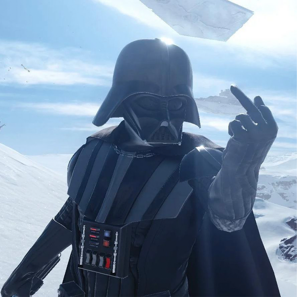 Vader Finger Oversized Sweatshirt