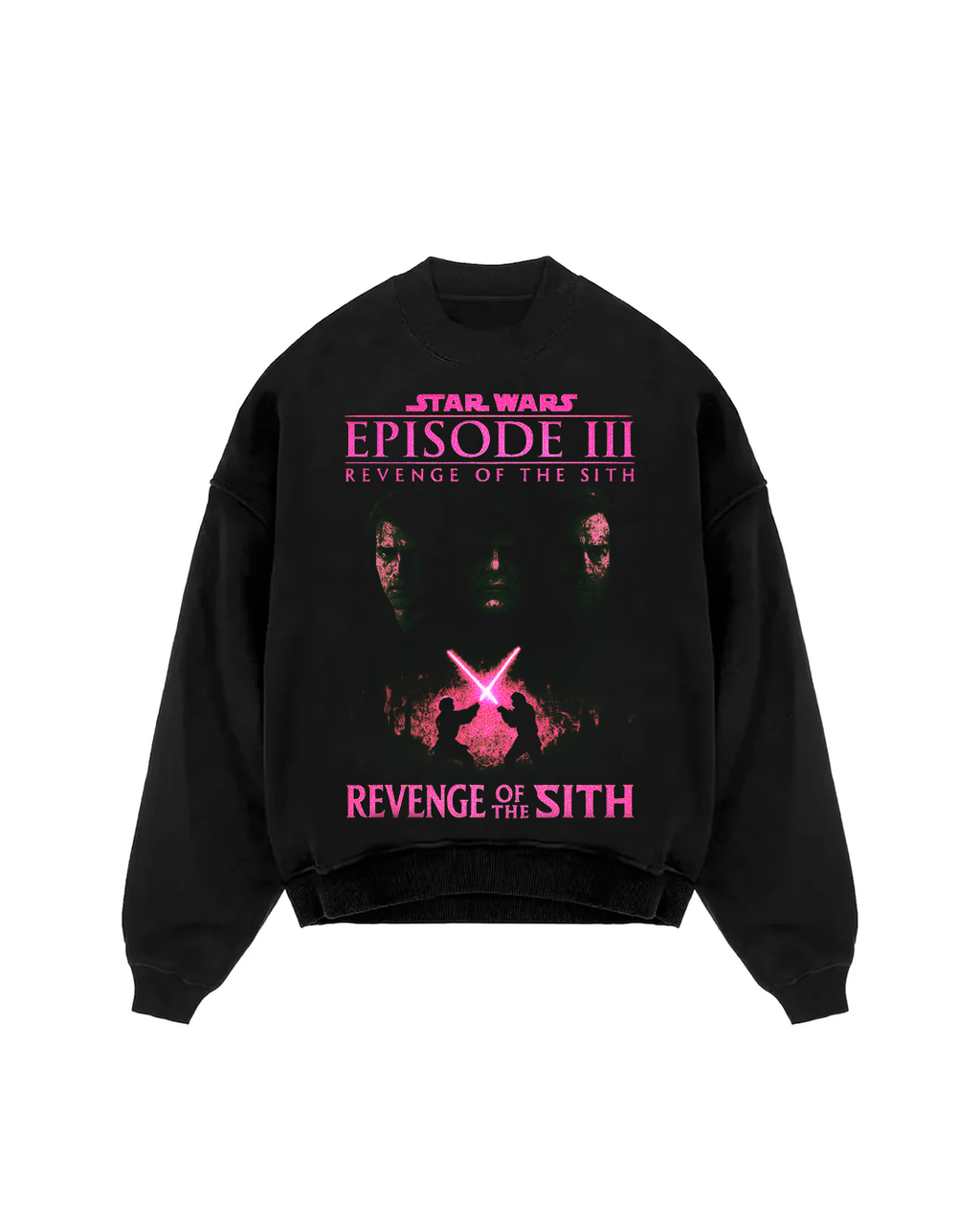 Sith Pink Oversized Sweatshirt