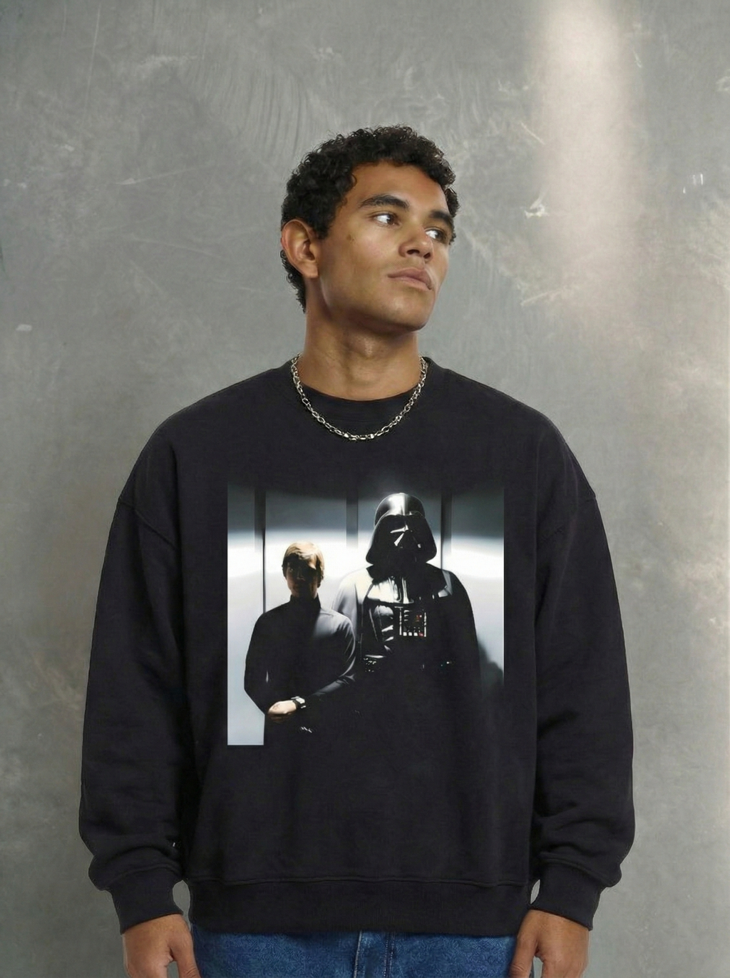 Good and Evil Oversized Sweatshirt